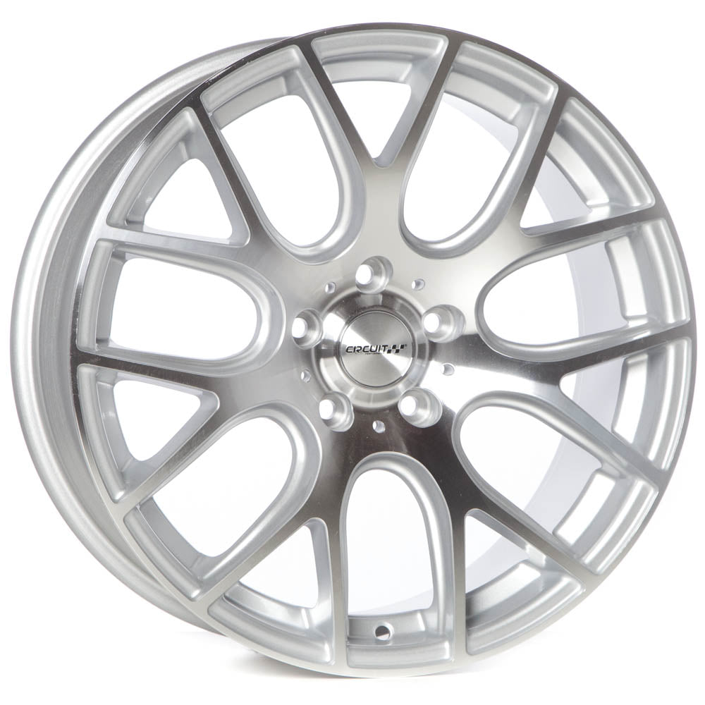 Circuit Performance CP31 Silver/Machined 5x114.3 | 18x8 | +40mm / 6.07