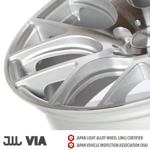Circuit Performance CP31 Silver/Machined 5x114.3 | 18x8 | +40mm / 6.07