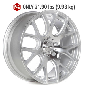 Circuit Performance CP31 Silver/Machined 5x114.3 | 18x8 | +40mm / 6.07