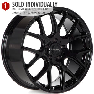 Circuit Performance CP31 Full Gloss Black 5x112 | 19x8.5 | +35mm / 6.13