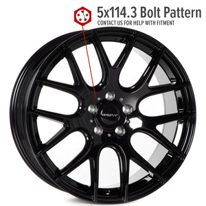 Circuit Performance CP31 Full Gloss Black 5x114.3 | 19x8.5 | +35mm / 6.13