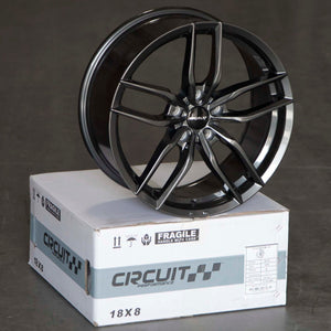 Circuit Performance CP34 Gloss Gunmetal 5x114.3 | 18x8 | +40mm / 6.07