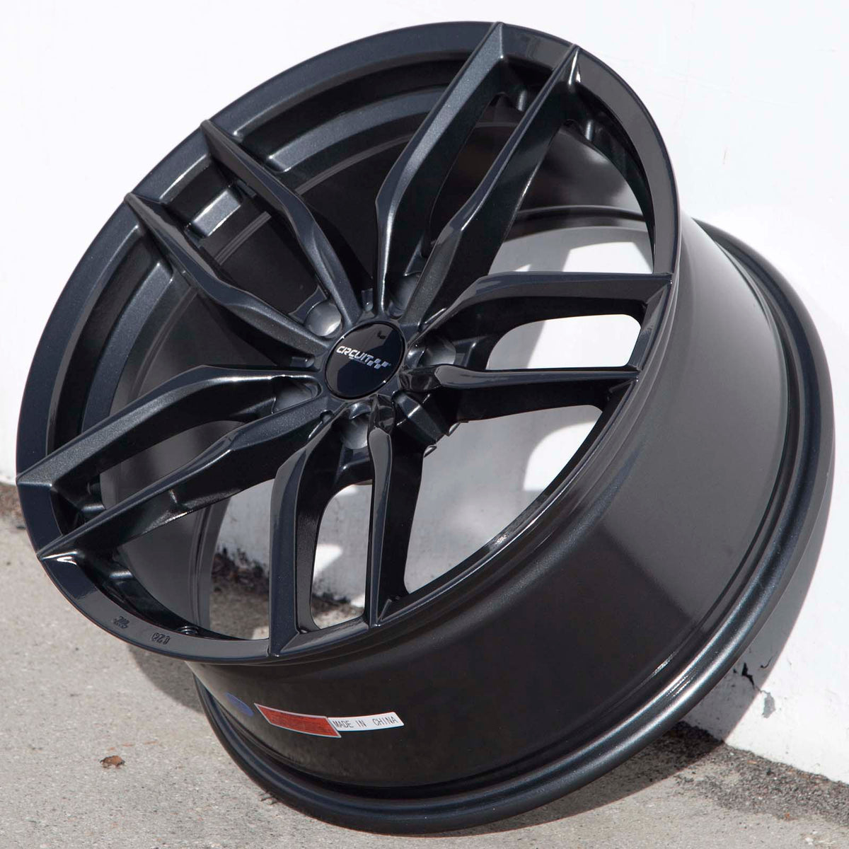 Circuit Performance CP34 Gloss Gunmetal 5x114.3 | 18x8 | +40mm / 6.07
