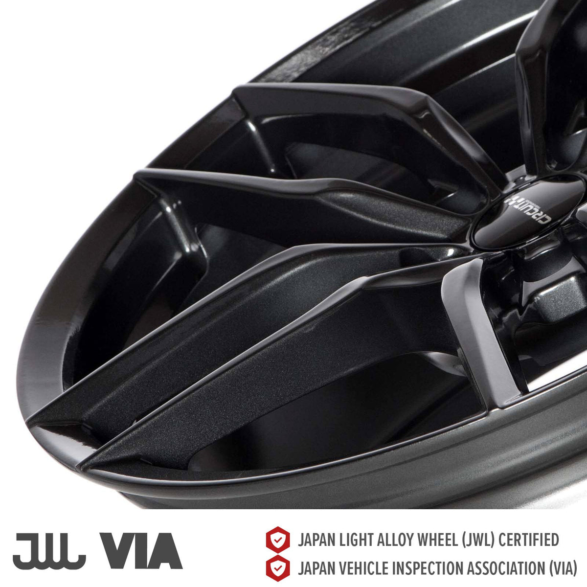 Circuit Performance CP34 Gloss Gunmetal 5x114.3 | 18x8 | +40mm / 6.07