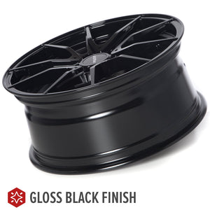 Circuit Performance CP35 Full Gloss Black 5x112 | 18x8 | +40mm / 6.07