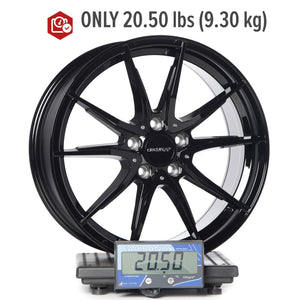 Circuit Performance CP35 Full Gloss Black 5x114.3 | 18x8 | +40mm / 6.07