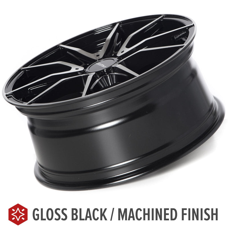 Circuit Performance CP35 Gloss Black/Machined 5x114.3 | 18x8 | +40mm / 6.07