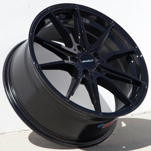 Circuit Performance CP35 Full Gloss Black 5x112 | 18x8 | +40mm / 6.07