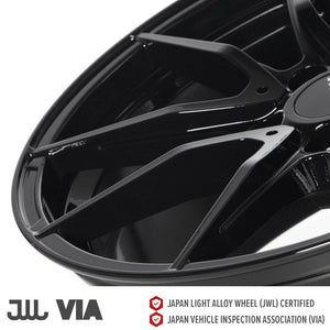 Circuit Performance CP35 Full Gloss Black 5x114.3 | 18x8 | +40mm / 6.07