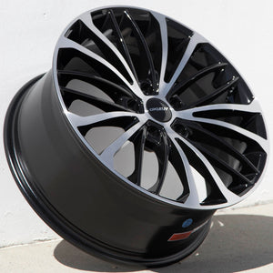 Circuit Performance CP36 Gloss Black/Machined 5x112 | 18x8 | +40mm / 6.07