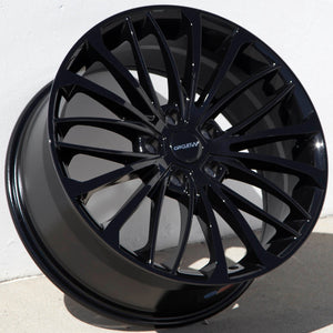 Circuit Performance CP36 Full Gloss Black 5x112 | 18x8 | +40mm / 6.07