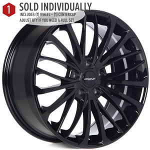 Circuit Performance CP36 Full Gloss Black 5x112 | 18x8 | +40mm / 6.07