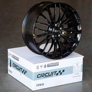 Circuit Performance CP36 Full Gloss Black 5x114.3 | 19x8 | +40mm / 6.07