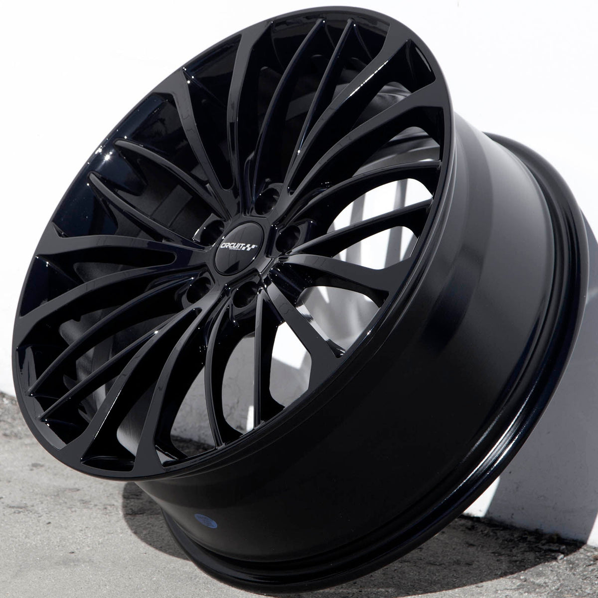 Circuit Performance CP36 Full Gloss Black 5x112 | 19x8 | +40mm / 6.07