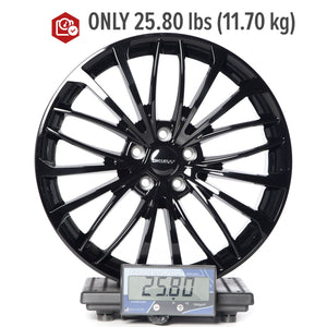 Circuit Performance CP36 Full Gloss Black 5x112 | 19x8 | +40mm / 6.07