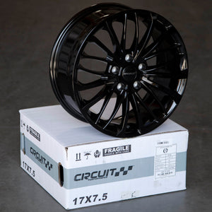Circuit Performance CP36 Full Gloss Black 5x114.3 | 17x7.5 | +35mm / 5.63