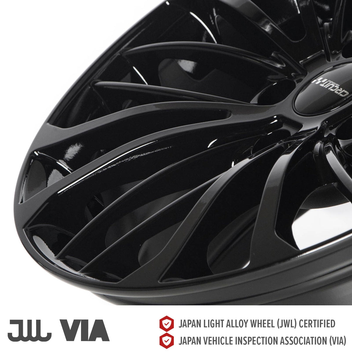 Circuit Performance CP36 Full Gloss Black 5x114.3 | 17x7.5 | +35mm / 5.63