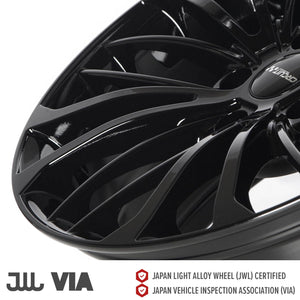 Circuit Performance CP36 Full Gloss Black 5x114.3 | 17x7.5 | +35mm / 5.63