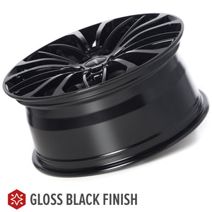 Circuit Performance CP36 Full Gloss Black 5x114.3 | 18x8 | +40mm / 6.07