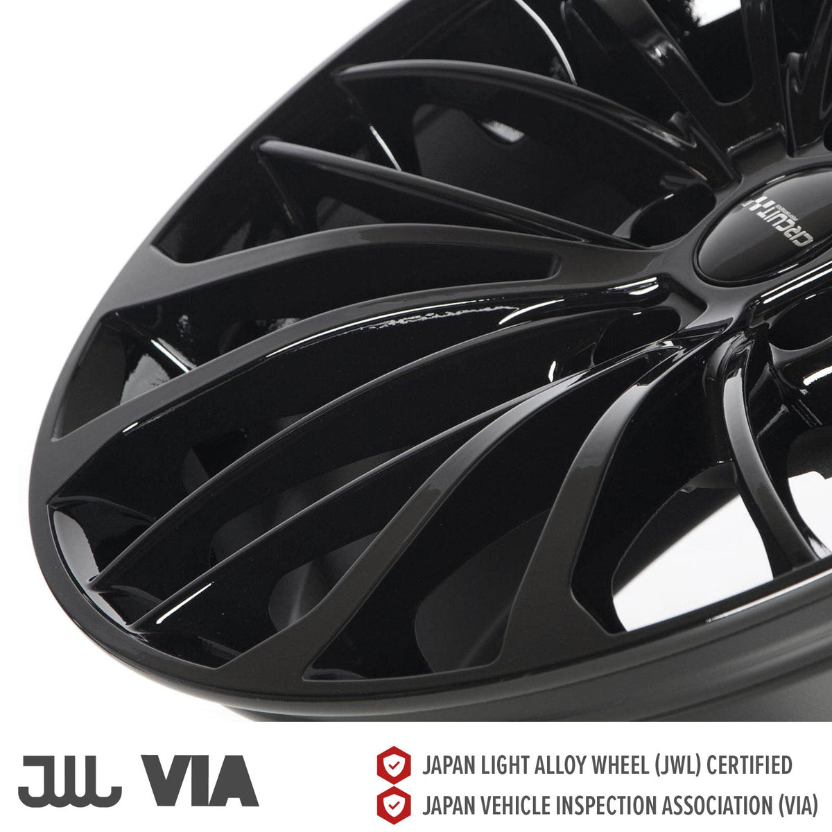 Circuit Performance CP36 Full Gloss Black 5x112 | 18x8 | +40mm / 6.07