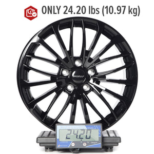 Circuit Performance CP36 Full Gloss Black 5x112 | 18x8 | +40mm / 6.07