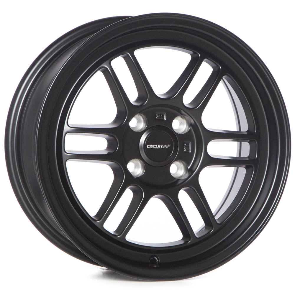 Circuit Performance CP37 Matte Black 4x100 | 15x7 | +28mm / 5.1