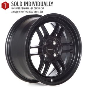Circuit Performance CP37 Matte Black 4x100 | 15x7 | +28mm / 5.1