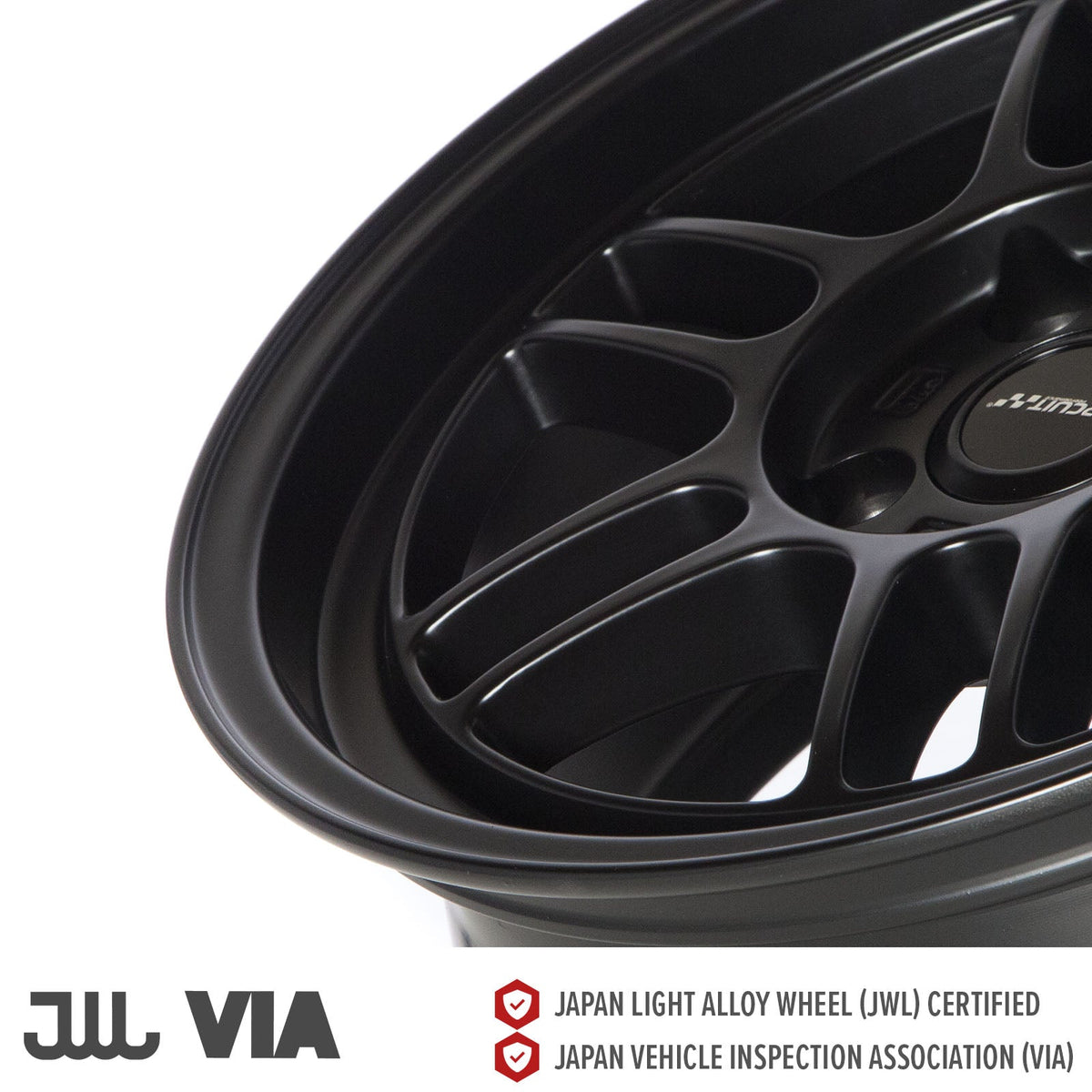 Circuit Performance CP37 Matte Black 4x100 | 15x7 | +28mm / 5.1