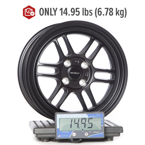 Circuit Performance CP37 Matte Black 4x100 | 15x7 | +28mm / 5.1