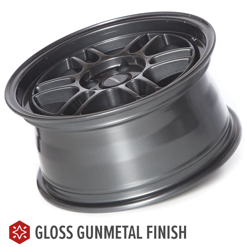 Circuit Performance CP37 Gloss Gunmetal 4x100 | 15x7 | +28mm / 5.1