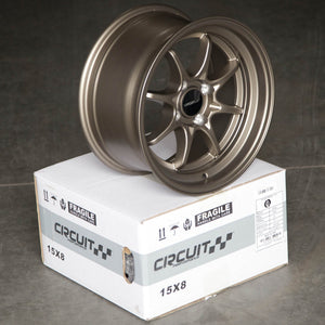 Circuit Performance CP40 Full Matte Bronze 4x100 | 15x8 | +25mm / 5.48
