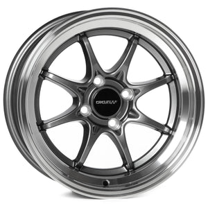 Circuit Performance CP40 Gloss Gunmetal 4x100 | 15x8 | +25mm / 5.48