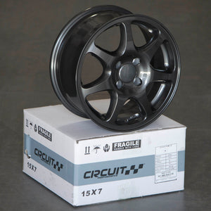 Circuit Performance CP42 Gloss Gunmetal 5x114.3 | 15x7 | +35mm / 5.38
