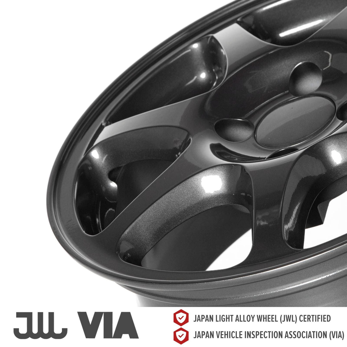 Circuit Performance CP42 Gloss Gunmetal 5x114.3 | 15x7 | +35mm / 5.38