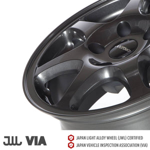 Circuit Performance CP42 Gloss Gunmetal 4x100 | 15x7 | +35mm / 5.38