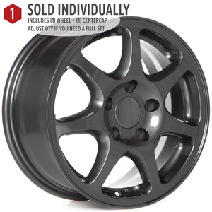 Circuit Performance CP42 Gloss Gunmetal 4x100 | 15x7 | +35mm / 5.38