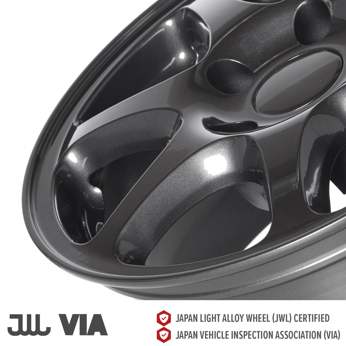 Circuit Performance CP42 Gloss Gunmetal 5x114.3 | 15x7 | +35mm / 5.38