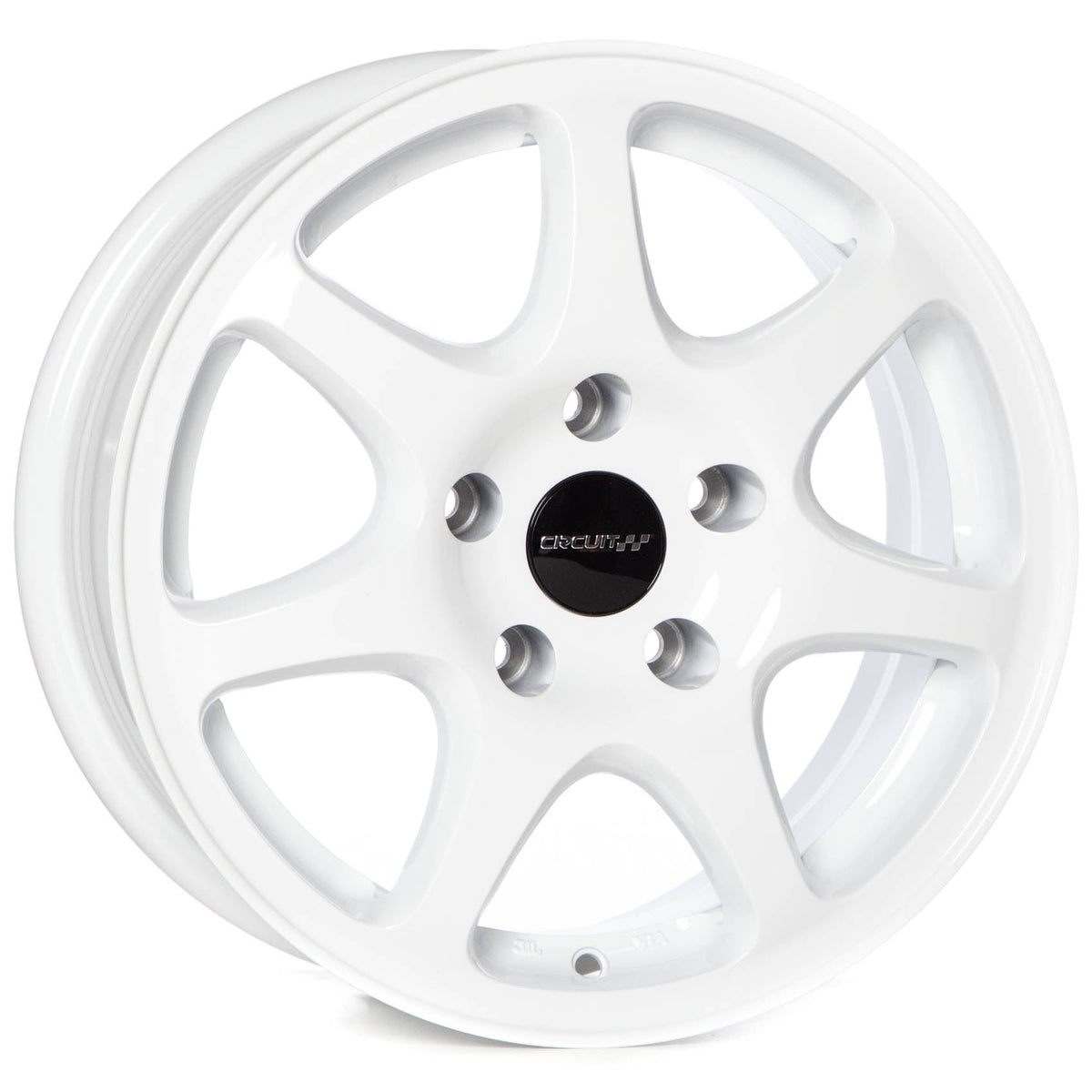 Circuit Performance CP42 Gloss White 5x114.3 | 15x7 | +35mm / 5.38