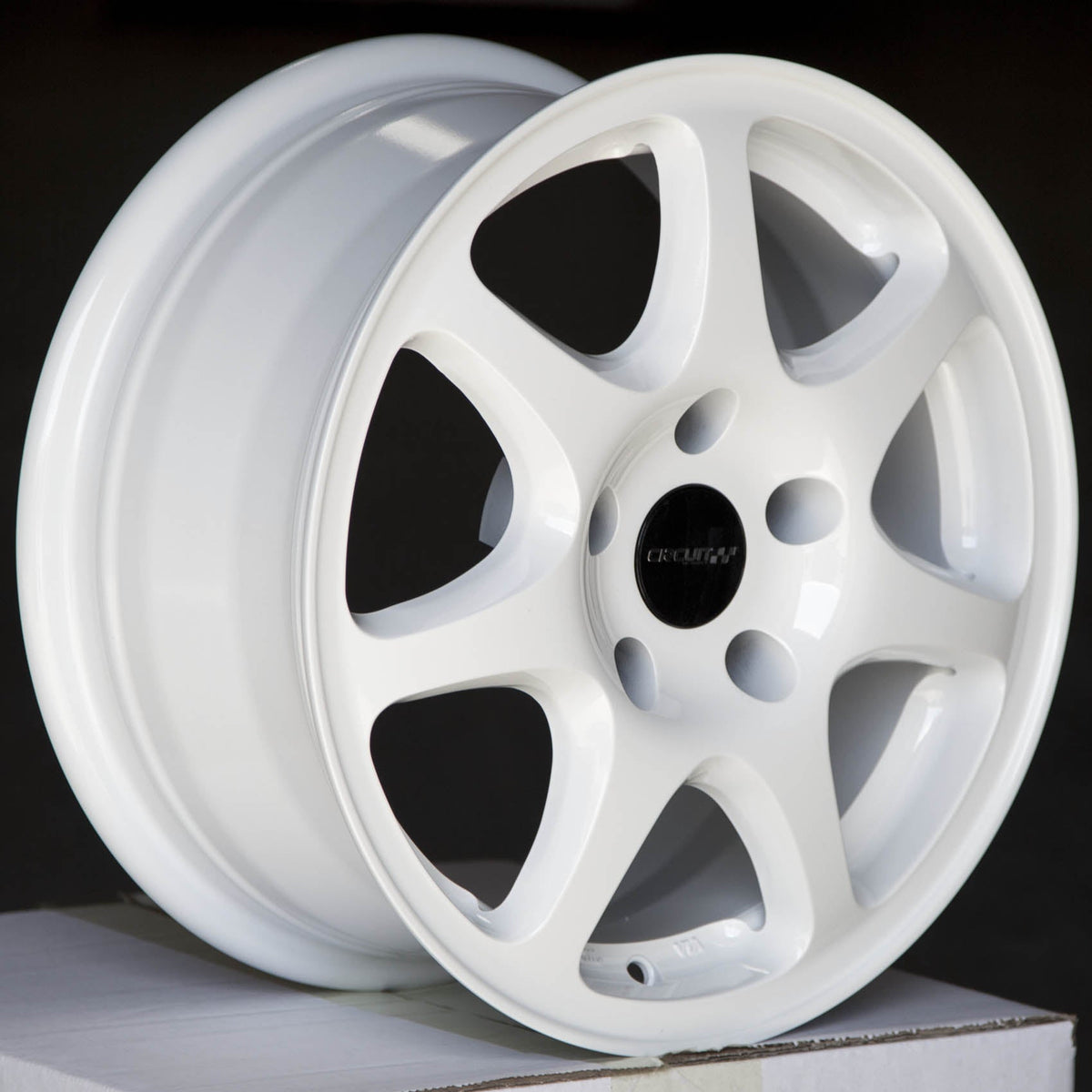 Circuit Performance CP42 Gloss White 5x114.3 | 15x7 | +35mm / 5.38