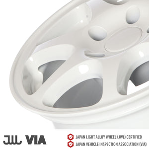 Circuit Performance CP42 Gloss White 5x114.3 | 15x7 | +35mm / 5.38