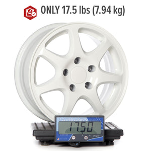 Circuit Performance CP42 Gloss White 5x114.3 | 15x7 | +35mm / 5.38