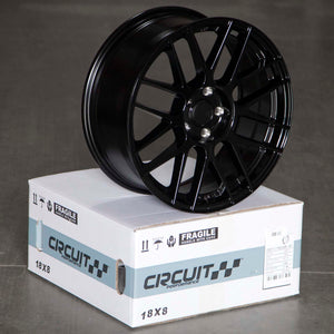 Circuit Performance CSF11 Gloss Black 5x120 | 18x8 | +40mm / 6.07