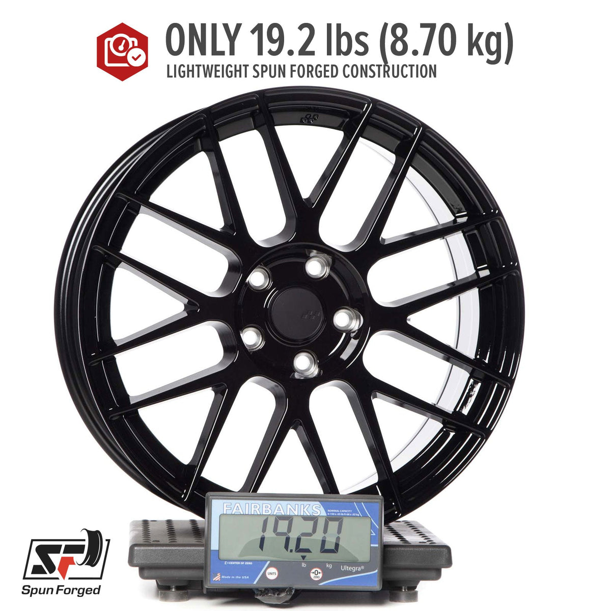 Circuit Performance CSF11 Gloss Black 5x112 | 18x8 | +40mm / 6.07
