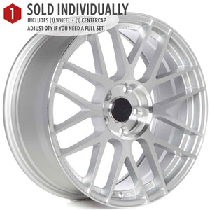 Circuit Performance CSF11 Gloss Silver/Machined 5x114.3 | 18x8 | +40mm / 6.07