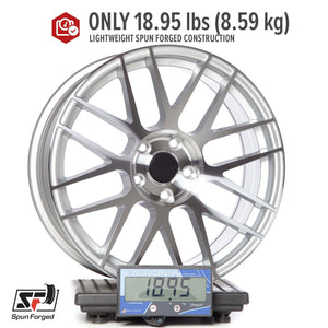 Circuit Performance CSF11 Gloss Silver/Machined 5x114.3 | 18x8 | +40mm / 6.07
