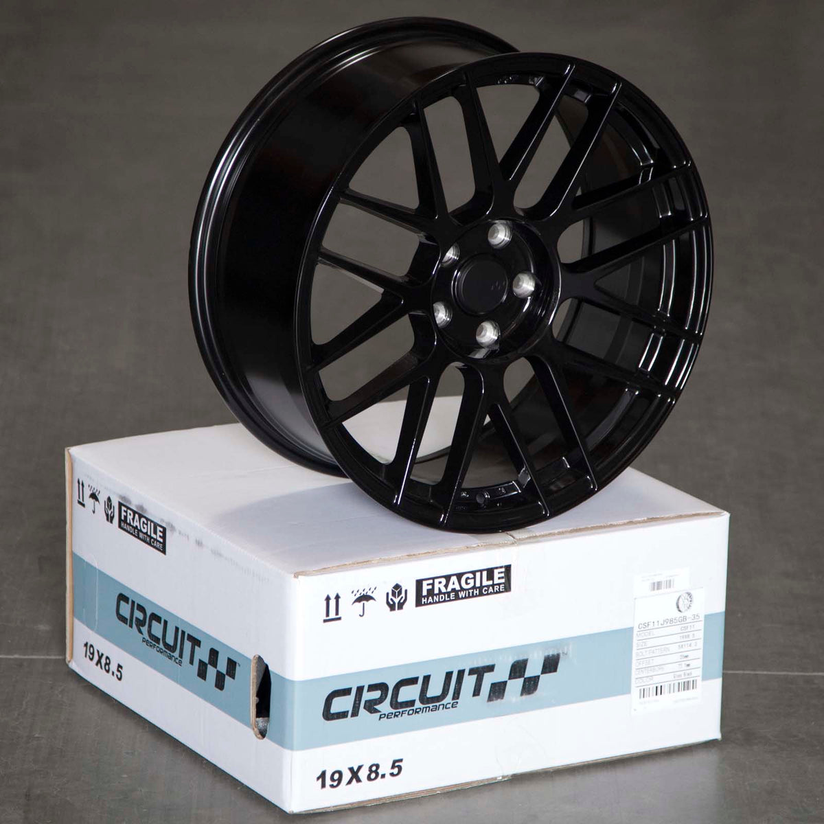 Circuit Performance CSF11 Gloss Black 5x120 | 19x8.5 | +35mm / 6.13