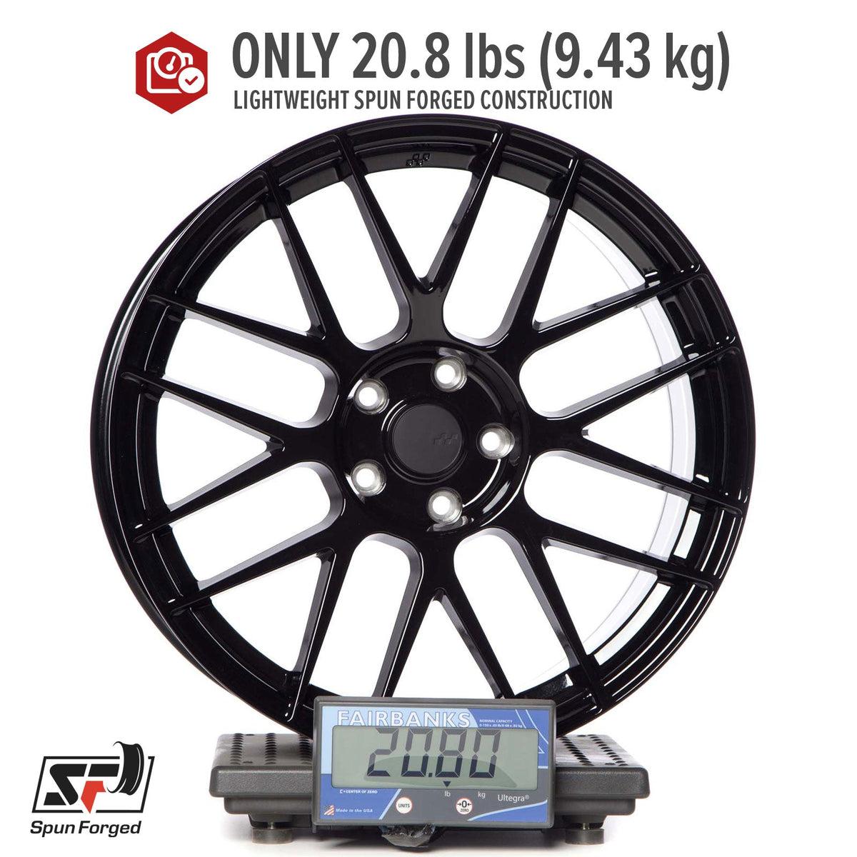 Circuit Performance CSF11 Gloss Black 5x112 | 19x8.5 | +35mm / 6.13