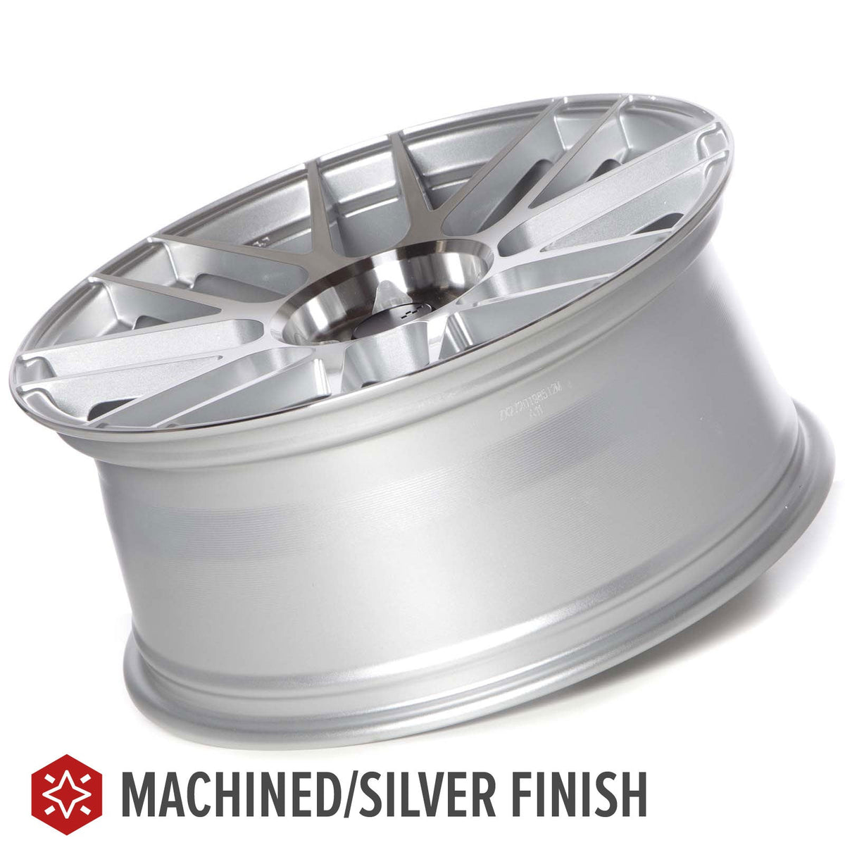 Circuit Performance CSF11 Gloss Silver/Machined 5x114.3 | 19x8.5 | +35mm / 6.13