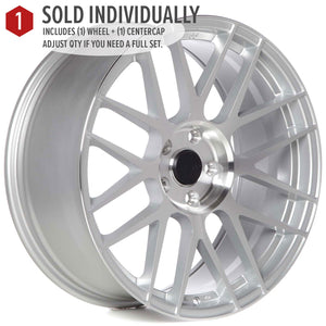 Circuit Performance CSF11 Gloss Silver/Machined 5x114.3 | 19x8.5 | +35mm / 6.13