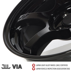 Circuit Performance CSF1 Gloss Black 5x114.3 | 17x8 | +35mm / 5.88